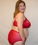 Big belly plumper Charlly Moore at PlumperPass.com